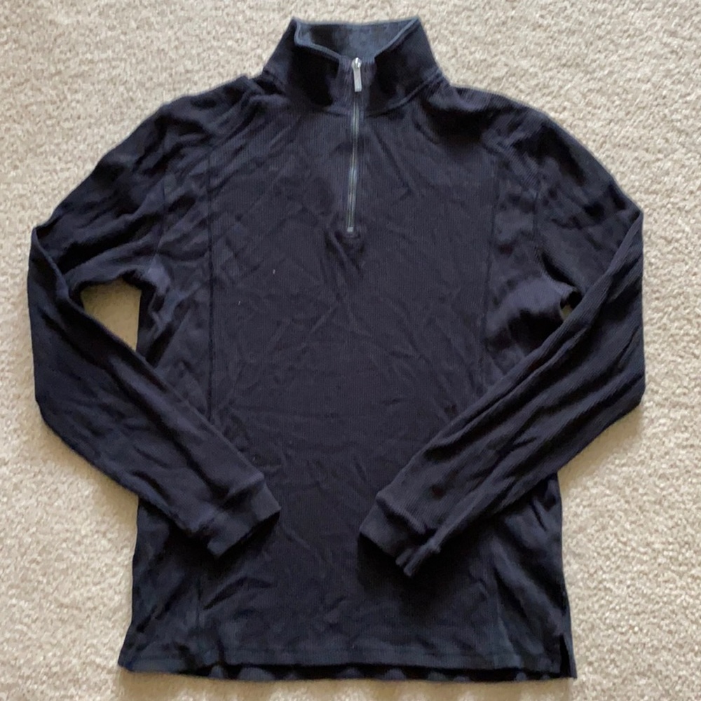 Men’s Calvin Klein Waffle Quarter Zip Up Sweater